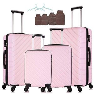 Fridtrip 4 Pieces Luggage Sets Hardshell