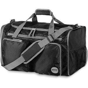 Foldable Travel Duffle Lightweight and Shoes Compartment