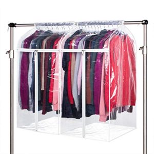 Zilink Clear Garment Bags for Storage 40 inch