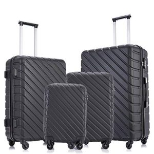 Fridtrip 4 Pieces Travel Suitcase Sets Hardshell