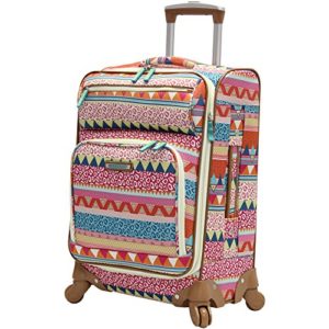 Lily Bloom Carry On Expandable Design Pattern Luggage