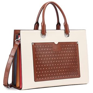 CLUCI Briefcase for Women Designer Genuine Leather