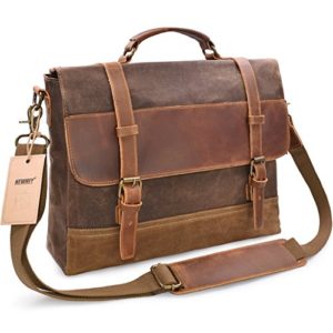 NEWHEY Mens Messenger Bag Waterproof