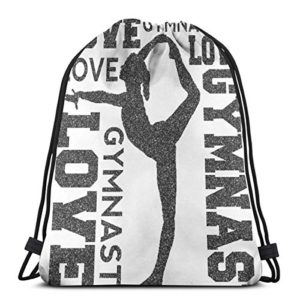 Water Resistant Yoga Drawstring Backpack