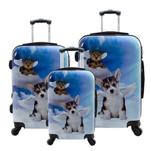 Chariot Dream 3-Piece Hardside Lightweight Upright Spinner Luggage Set