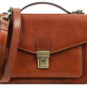 Leather Briefcase Small Shoulder Bag