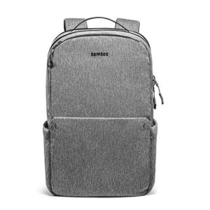 Water Resistant Gray Travel Laptop Backpack
