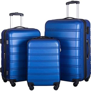 Expandable Hardside Lightweight Spinner Suitcase