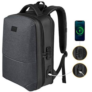Anti Theft Hard Shell Laptop Backpack 15.6 Inch