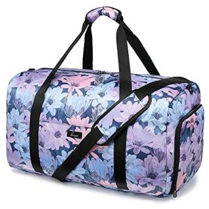 Large Duffle Bag Carry on Bags with Luggage Sleeve