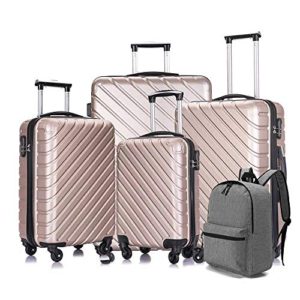 Hardshell Luggage 5 Piece ABS Luggages Sets