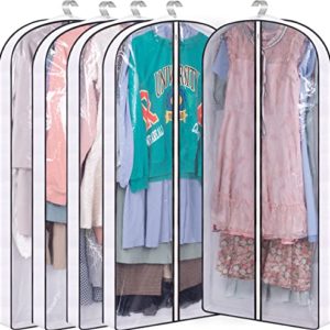 MISSLO Gusseted Garment Bags for Storage