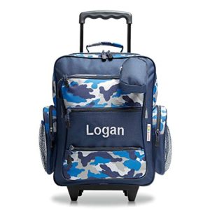 Lillian Vernon Personalized Rolling Luggage for Kids