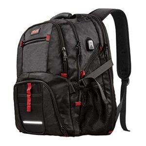 Travel Backpack with USB Charging Port/Headphones Hole