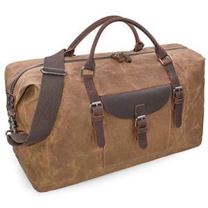 Travel Duffel Leather Bag Oversized