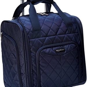 Amazon Basics Underseat Carry-On Rolling Travel Luggage Bag