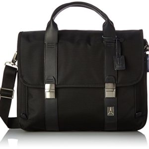 Black 15.6-Inch Laptop Messenger Brief