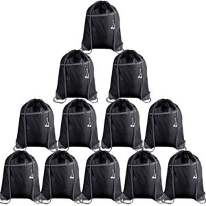 KUUQA 12Pcs Drawstring Backpack Bags Bulk