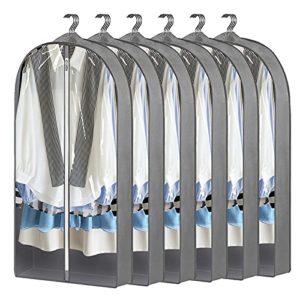 OWNALL Garment Bags for Closet Storage Hanging Clothes