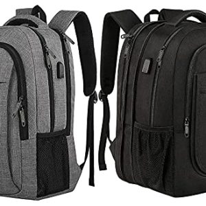 Travel Laptop Backpack for Men Women with USB Charging Port