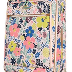 Lily Bloom Luggage Large Expandable Design Pattern Suitcase