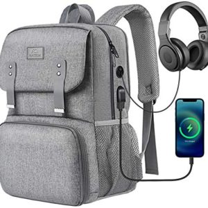 Cooler Lunchbox Insulated Work Backpack with USB Charging Port