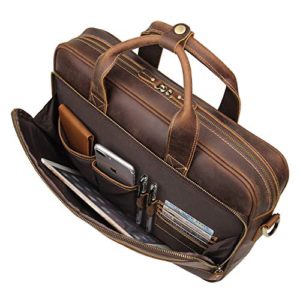 Augus Leather Messenger Bag for Men