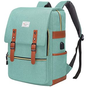 Modoker Vintage Laptop Backpack 17 Inch