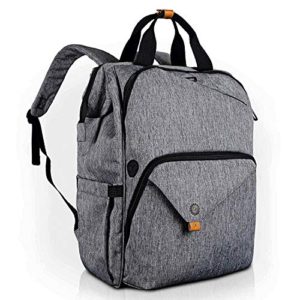 Laptop Backpack Grey for Women