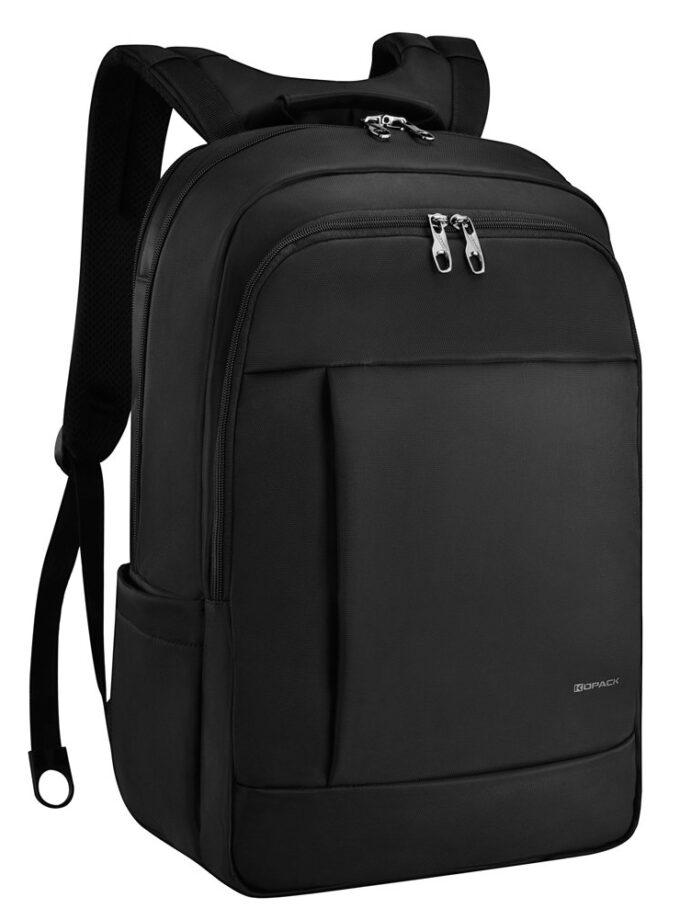 KOPACK Deluxe Black Water Resistant Laptop Backpack