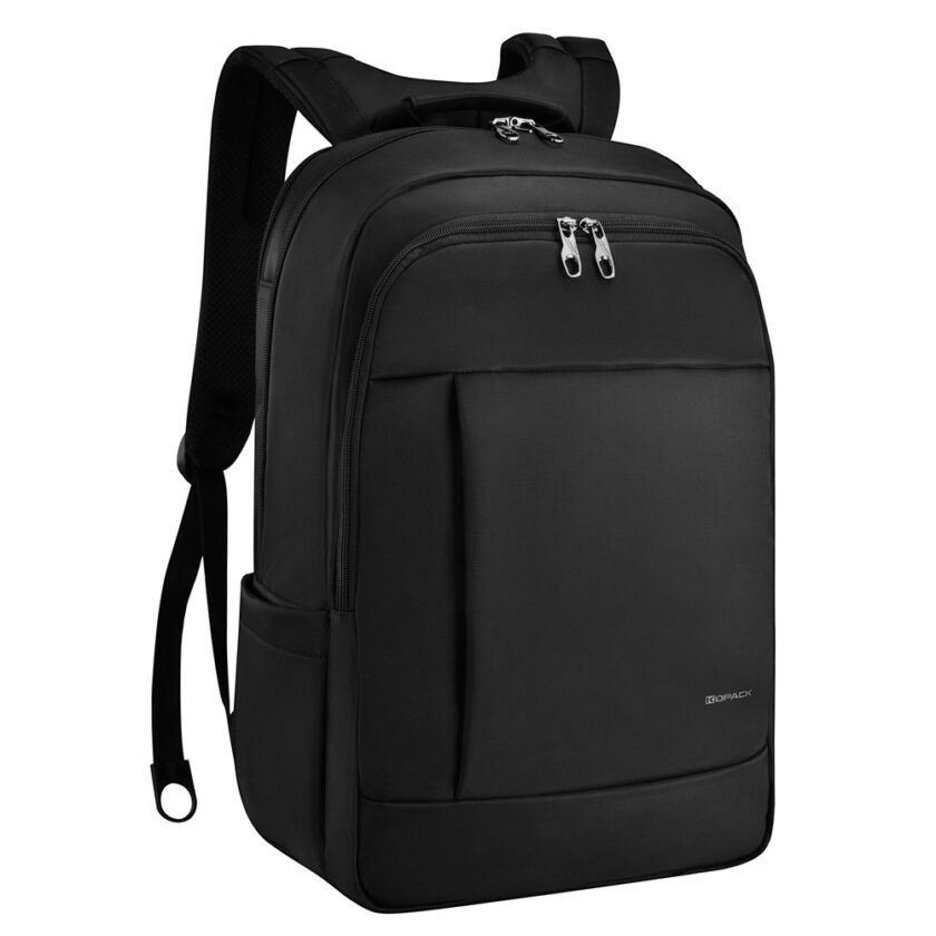 KOPACK Deluxe Black Water Resistant Laptop Backpack