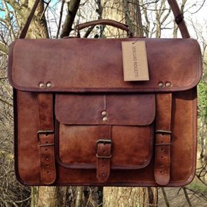 Gbag (T) Vintage Leather Laptop Bag