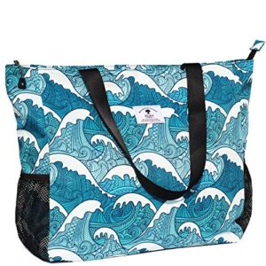 LARGE BEACH BAG Water Resistant Lightweight