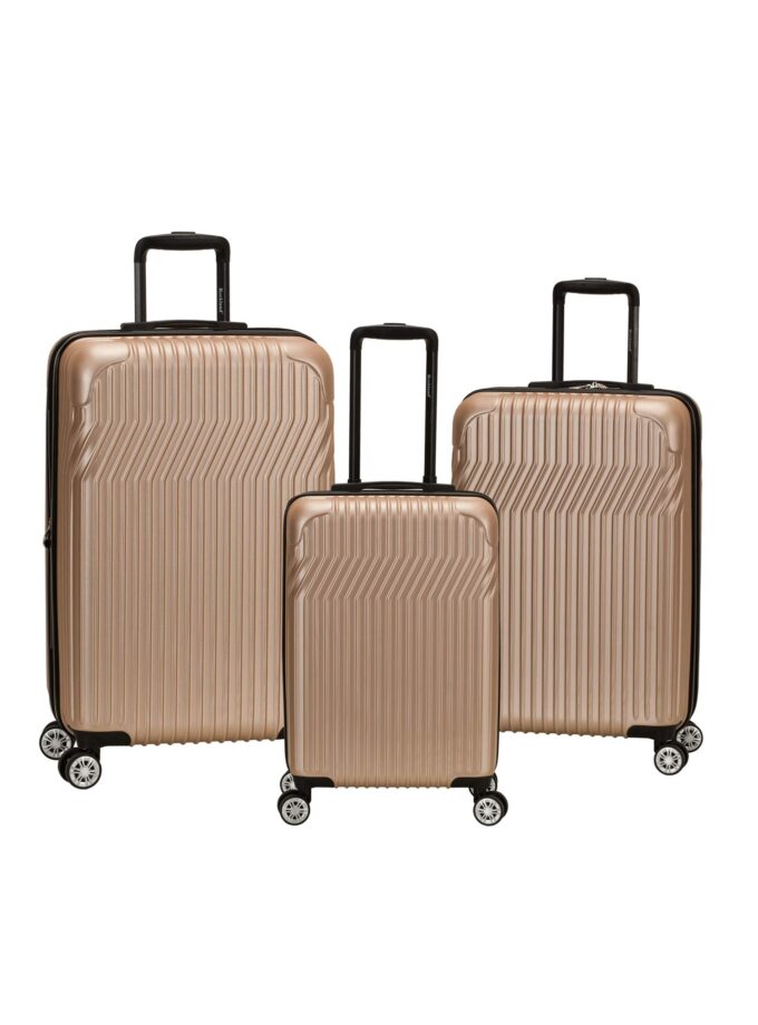 Rockland Pista Hardside Spinner Wheel Luggage Set