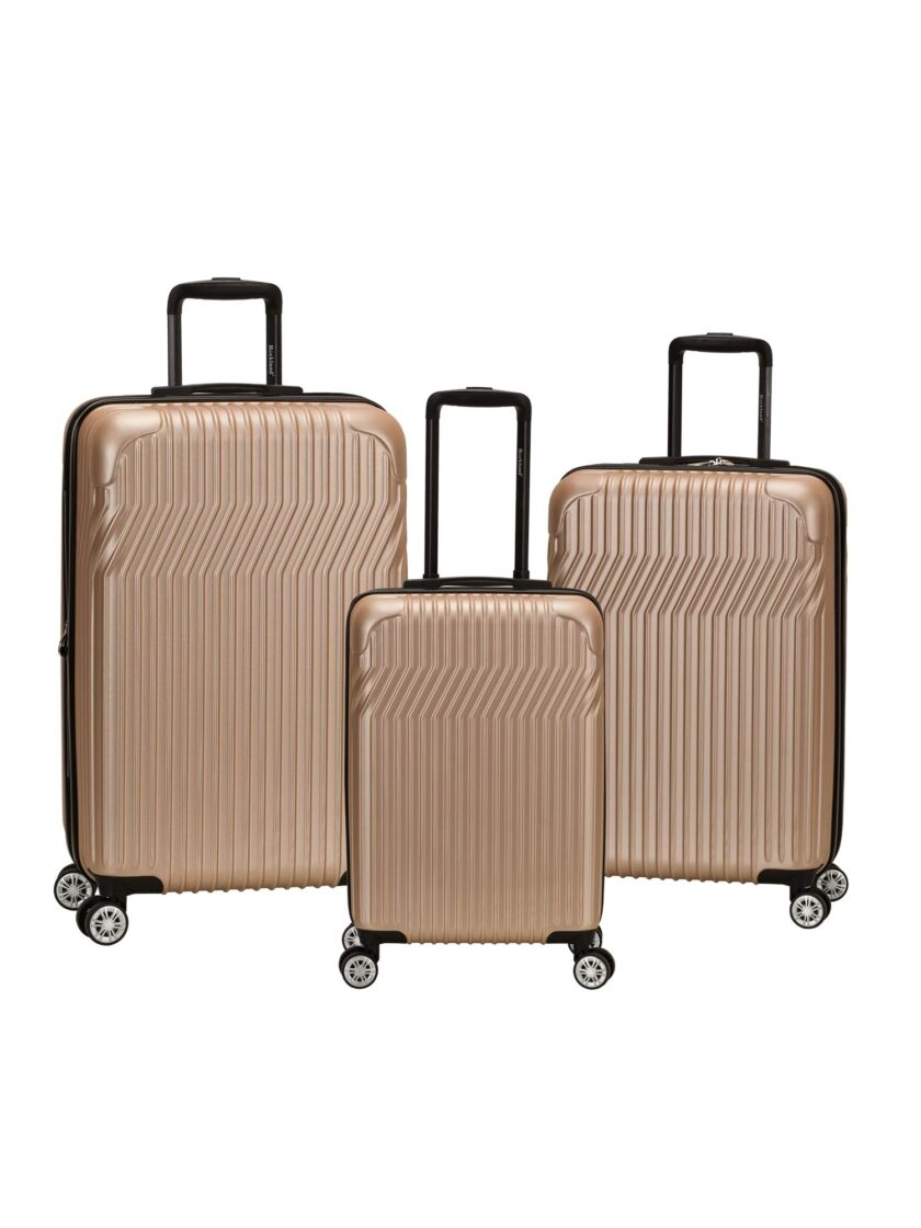 Rockland Pista Hardside Spinner Wheel Luggage Set