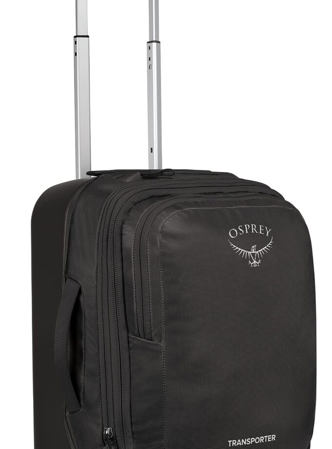 Black Carry-On Luggage 4-Wheel