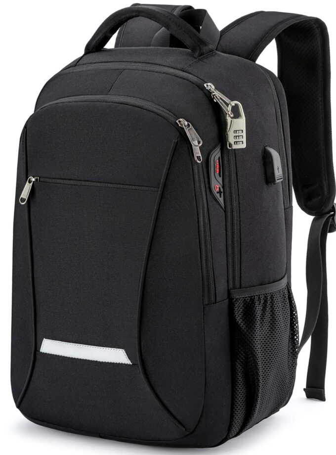 Travel Laptop Backpack with USB Charging/Headphone Port