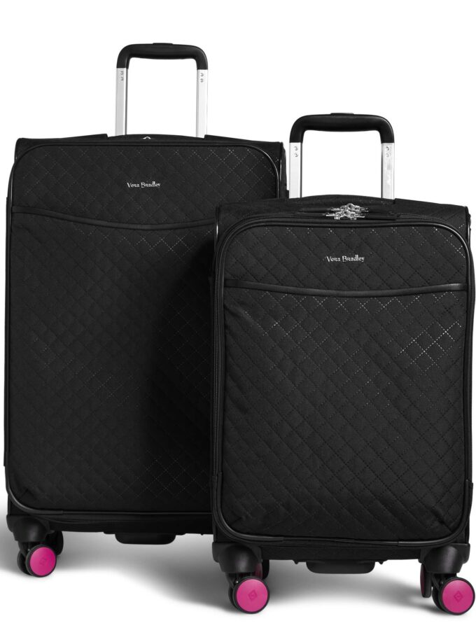 Vera Bradley Women's Softside Rolling Suitcase Luggage