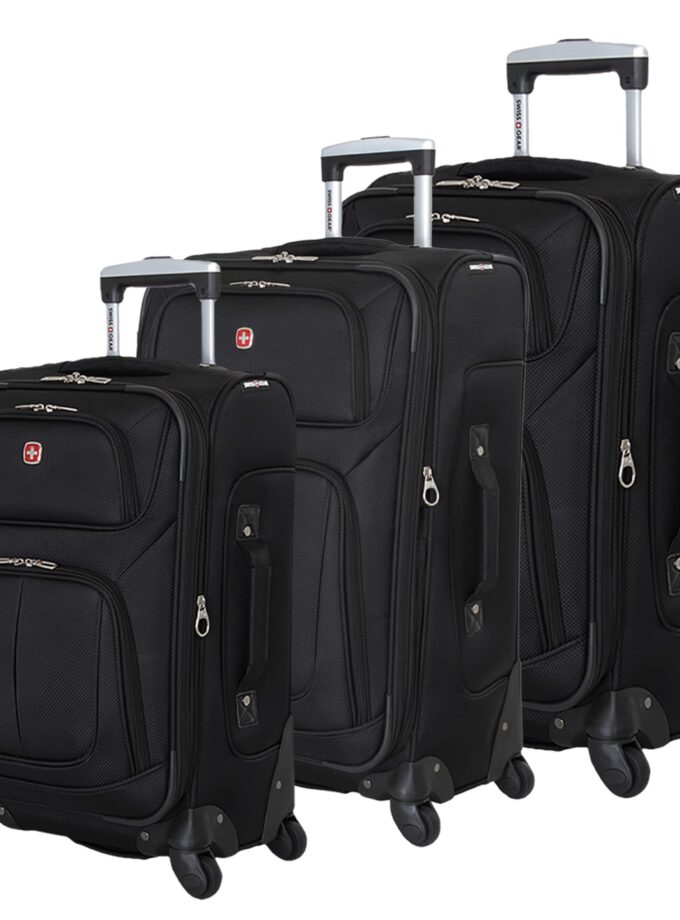 SwissGear Sion Softside Expandable Luggage with Spinner Wheels