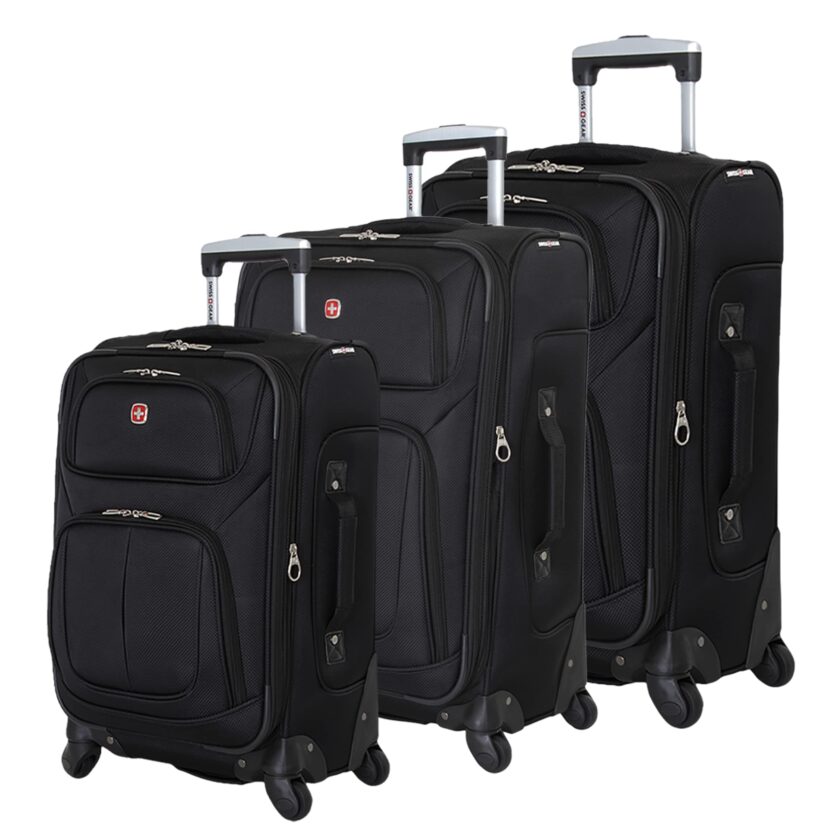 SwissGear Sion Softside Expandable Luggage with Spinner Wheels