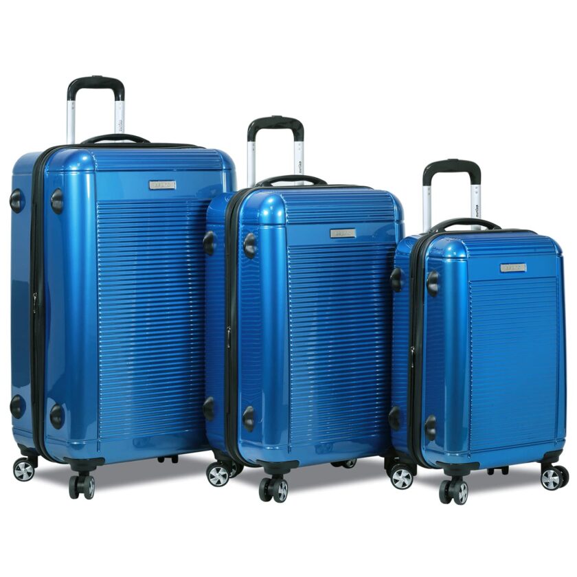 Dejuno Venture 3-Piece Hardside Spinner Luggage Set