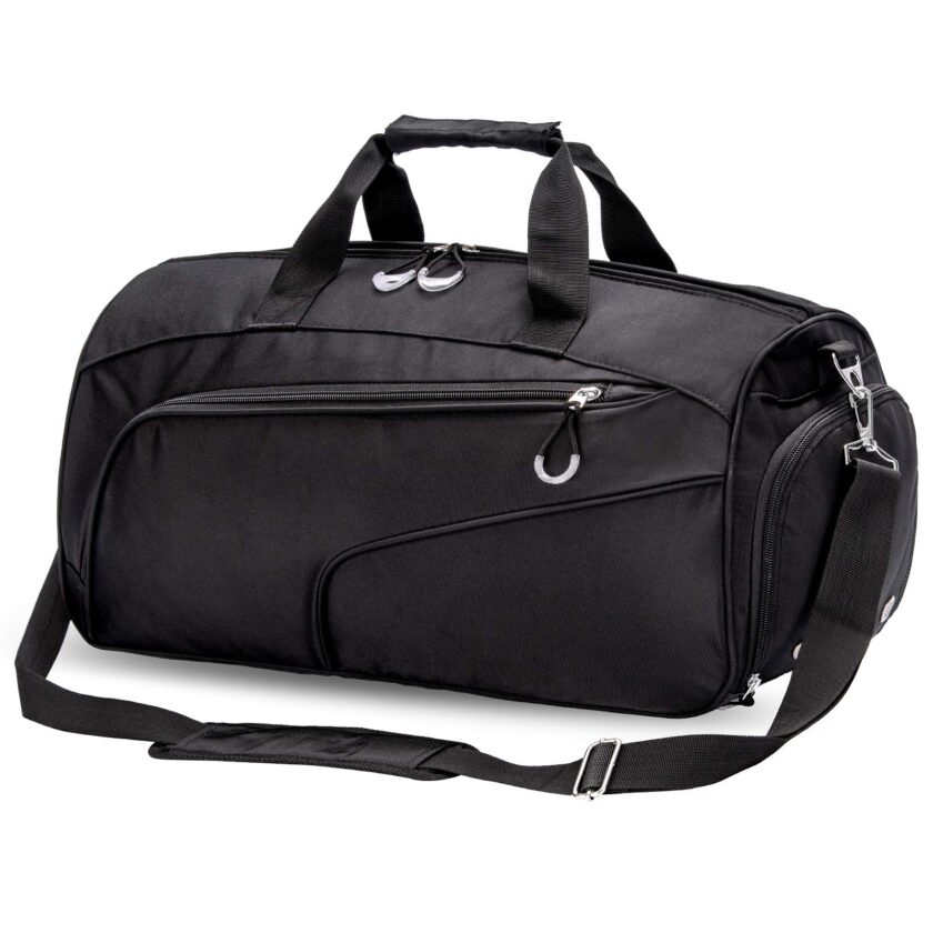 Kuston Sports Gym Bag with Shoes Compartment