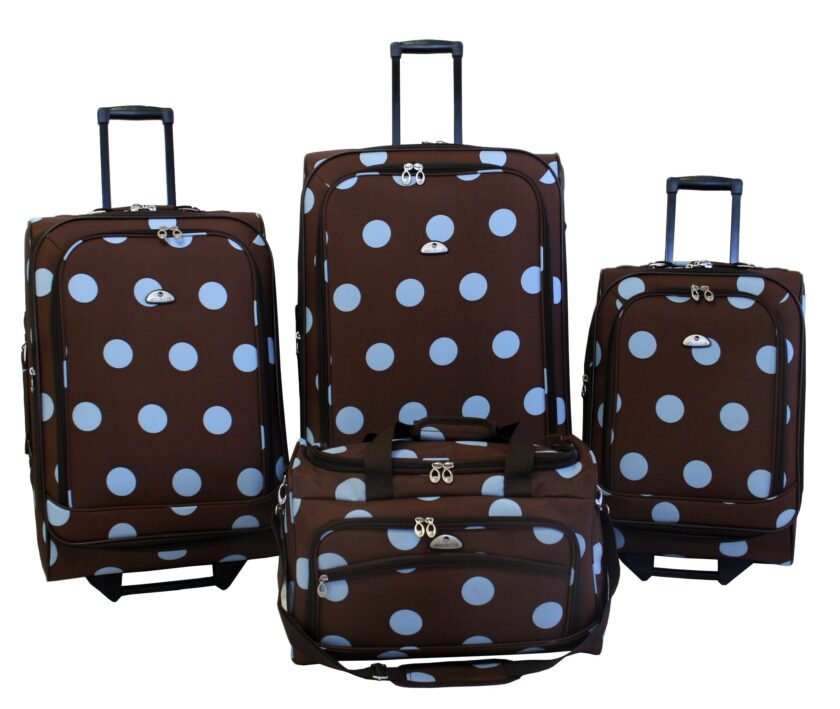 American Flyer Luggage Grande Dots 4 Piece Set