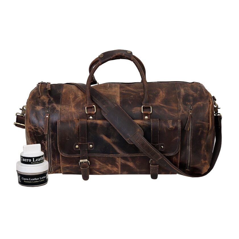 Travel Overnight Weekend Leather Bag