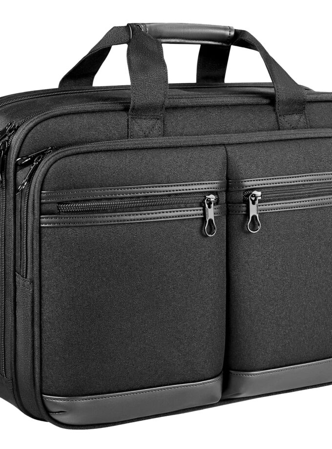 Water-Repellent Laptop Briefcase Bag 17.3 Inch