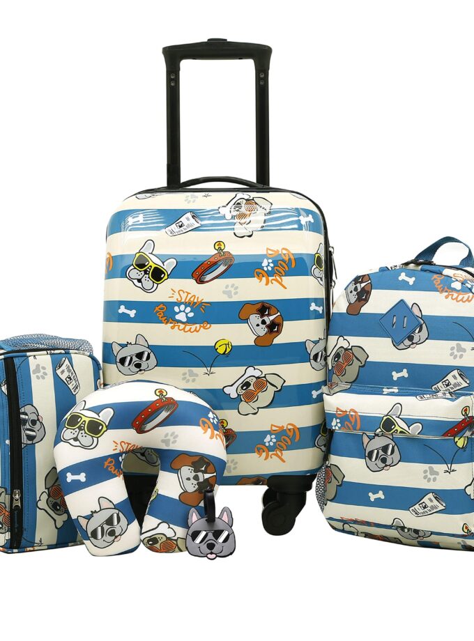 Travelers Club Kids' 5 Piece Luggage Travel Set