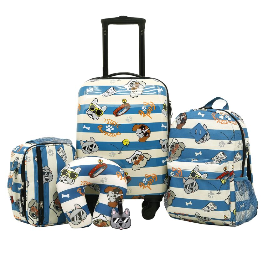 Travelers Club Kids' 5 Piece Luggage Travel Set