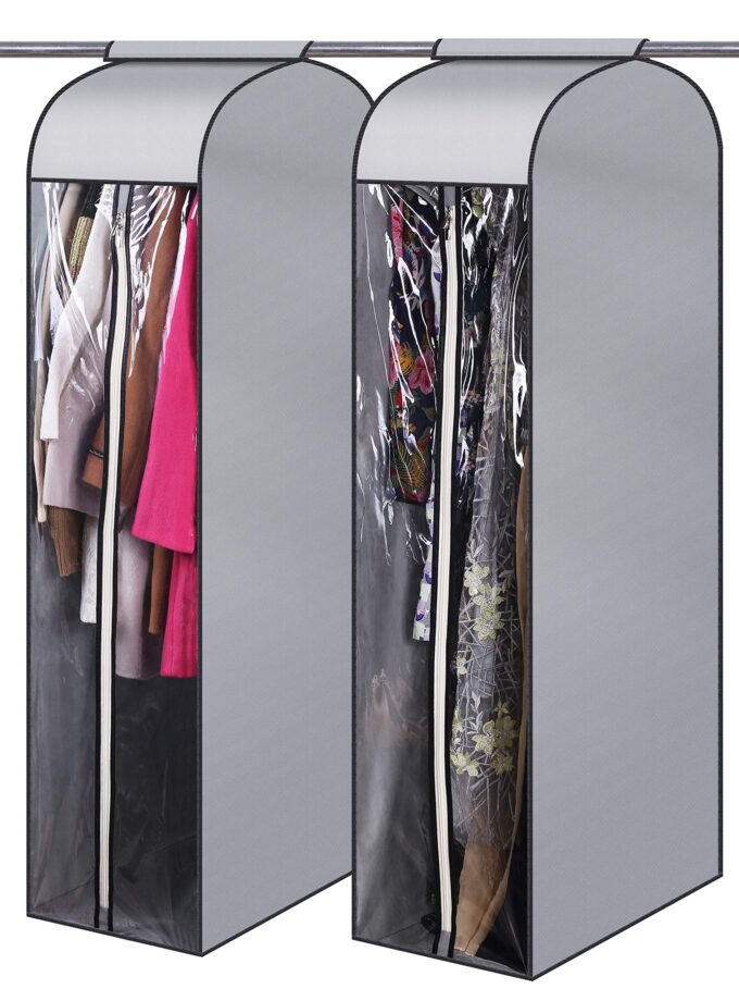 Garment Bags for Storage Well Sealed Clothes Dust Cover