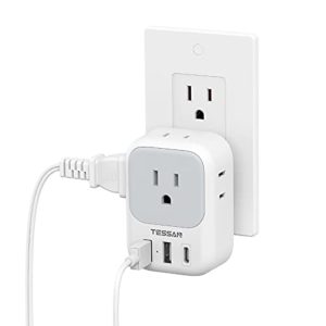 USB Plug Adapter Outlet Extender