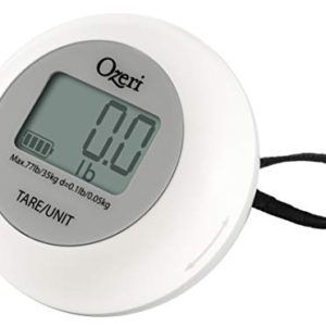 Ozeri Twist-and-Go Kinetic Kitchen and Luggage Scale